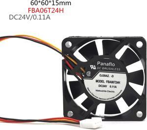 Original 6cm Panaflo FBA06T24H 6015 DC24V 0.11A 3-pin inverter cooling fan