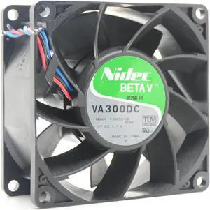Original NIDEC VA300DC v35072-58 8cm 80mm 80*80*38 mm 8038 DC 12v 1.1A server axial fan 80*38MM T2000 server fan