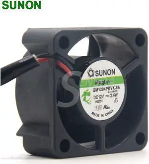 SUNON 4020 GM1204PKVX-8A 12V 2.4W 2Wire Server Cooling Fan