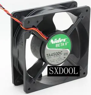 Original Nidec TA450DC B31256-56 DC12V 0.49A 12CM 12038 cooling fan