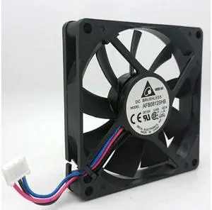 New delta AFB0812SHB 8cm 8015 80*80*15MM 12V 0.40A Server Cooling Axial Fan 3-pin
