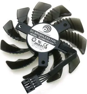 75mm PLD08010S12HH 12V  For Gigabyte Graphics Card Cooling Fan 4-Pin