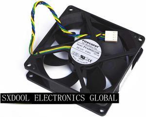 New Foxconn PVA092G12H 9CM 9025 9225 DC12V 0.40A 4-pin PWM high-volume fan