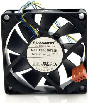 New FOXCONN PVA070F12H 12V 0.42A 7CM 7020 4 line 4-pin PWM CPU fan 70x20mm