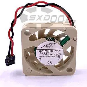 NEW Original ADDA AD01703HX04AB00 17mm 1704 17x17x4mm 3.3V 0.10A Micro device UAV mini cooling fan NEW Original ADDA AD01703HX04AB00 17mm 1704 17x17x4mm 3.3V 0.10A Micro device UAV mini cooling fan