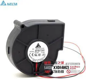 DELTA BFB0724H 24V 7530 0.20A 7CM inverter turbo blower cooling fan DELTA BFB0724H 24V 7530 0.20A 7CM inverter turbo blower cooling fan