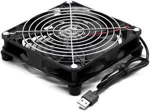 AC66U B1 USB Router Heat Dissipation 14CM 5V Silent Desktop Fan Double Ball Bearing