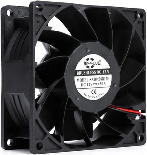 New SXDOOL SXD9238B12H 92mm 92*92*38mm DC 12V 0.50A 4000rpm 92.3cfm server inveter axial cooling fan powerful New SXDOOL SXD9238B12H 92mm 92*92*38mm DC 12V 0.50A 4000rpm 92.3cfm server inveter axial cooling fan powerful