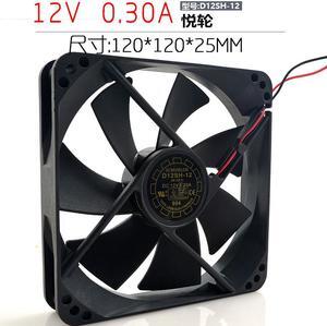 Yate Loon Yuelun D12SH-12 12V 0.30A 12025 12CM chassis power fan