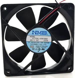 Industrial Controlled Fan of NMB 4710NL-05W-B50 24V 0.31A 12025 12CM 2 Line Converter Industrial Controlled Fan of NMB 4710NL-05W-B50 24V 0.31A 12025 12CM 2 Line Converter