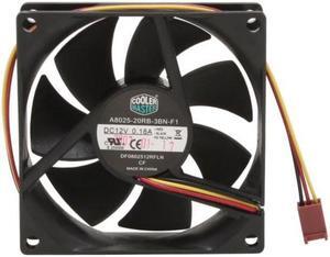 A8025-20RB-3BN-F1 Cooler Master Rifle Bearing 80mm Silent Cooling Fan for Computer Cases and CPU Coolers DF0802512RFLN 12V 3-lines