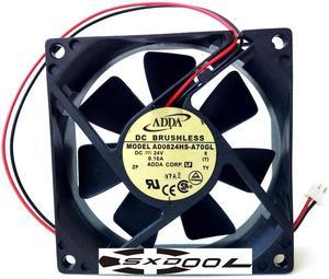 New original ADDA AD0824HS-A70GL 8CM 8025 24V 0.16A cooling fan