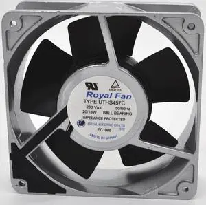 UTHS457C 230V original Japanese ROYAL FAN 120 * 120 * 38MM full metal high temperature resistant fan