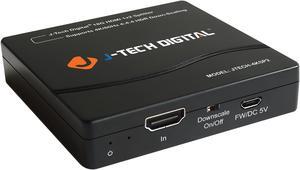 J-Tech Digital HDMI 2.0 1X2 Splitter MRO Downscale 4K@60Hz 4:4:4 [JTECH-4KSP2]