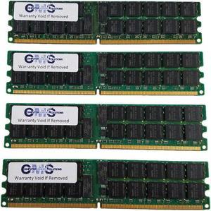 CMS 16GB (4X4GB) DDR2 3200 400MHZ ECC REGISTERED DIMM Memory Ram Upgrade Compatible with Dell® Precision Workstation 670 Dual Rank For Server Only - B48