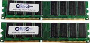 CMS 2GB (2X1GB) DDR1 3200 400MHZ NON ECC DIMM Memory Ram Upgrade Compatible with Dell® Dimension 4600, 4600C desktops Ddr - A113
