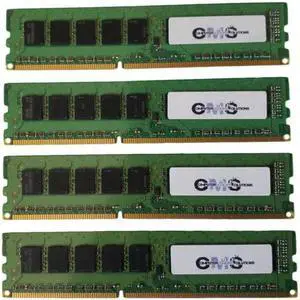 CMS 64GB (4X16GB) DDR4 19200 2400MHZ ECC NON REGISTERED DIMM Memory Ram Upgrade Compatible with Dell® PowerEdge T30, PowerEdge T330, Storage NX430 - D31