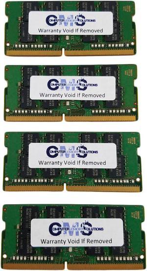 CMS 64GB (4X16GB) DDR4 19200 2400MHZ NON ECC SODIMM Memory Ram Upgrade Compatible with MSI® Notebook GT73VR 7RE Titan 4K, GT73VR 7RE Titan SLI, GT73VR 7RF Titan Pro - D2