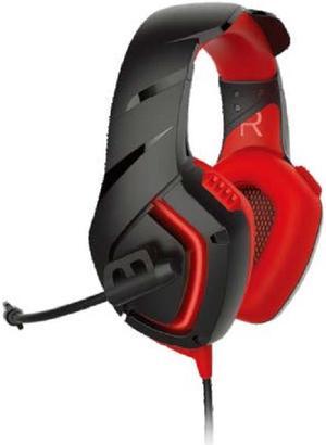 Ridgeway Red EAR-G3 Gaming Headset, PS4 Headset with 7.1 Surround Sound, Noise Canceling Over-Ear Headphones with Mic