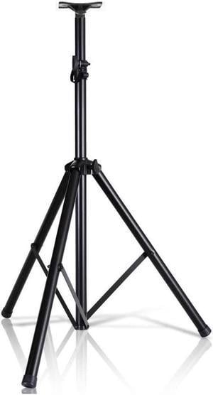 Norcent NSS-700 70" Professional Speaker Stand with Platform Tripod Pole Mount Height 40" to 70", Black