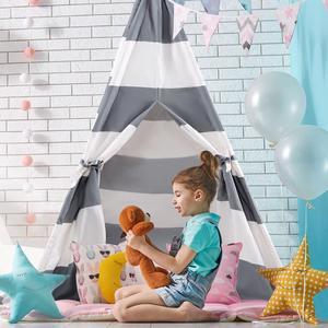 5 Indian Play Tent Teepee Children Playhouse Sleeping Dome Portable Carry Bag