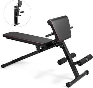Bifanuo Functional Adjustable Weight Bench Strength Workout Full Body Exercise