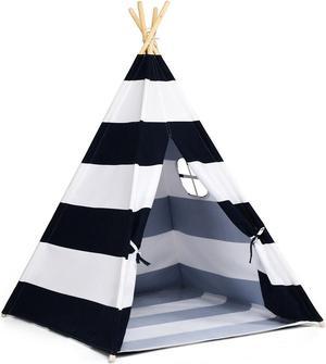 5' Indian Play Tent Teepee Children Playhouse Sleeping Dome Portable Carry Bag