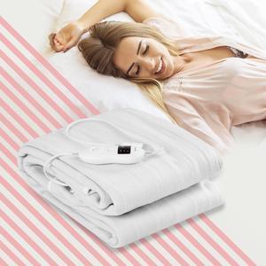 Electric Heated Mattress Pad Safe Full 8 Temperature 10h Timer