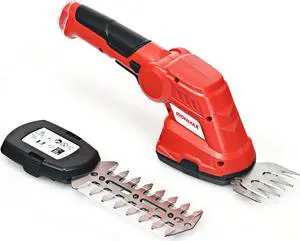 IRONMAX 3.6V 2-in-1 Cordless Grass Shear Cutter Shrub Trimmer w/Rechargeable Battery