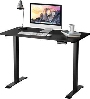 Costway Electric Adjustable Standing Desk Stand up Workstation w/Control Black