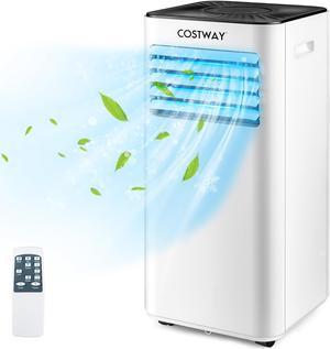 Costway Portable Air Conditioner 7000 BTU (10000 BTU ASHRAE) Evaporative Air Cooler Dehumidifier