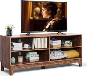 58" Modern Wood TV Stand Console Storage Entertainment Media Center Living Room