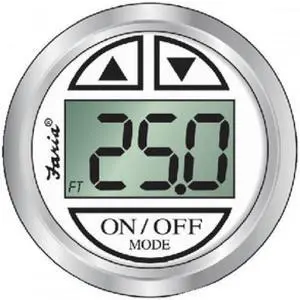 Faria Beede Instruments Ches White Ss Depth-trans Mount 678-13850