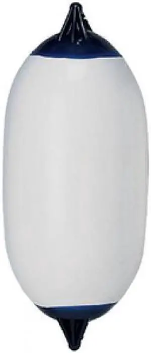 Polyform U.S. F-7 Twin Eye Fender 15 Inch X 41 Inch White - F-7-WHITE