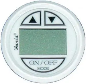 Faria Beede Instruments Dress White Depth-in Hull Mount 13151