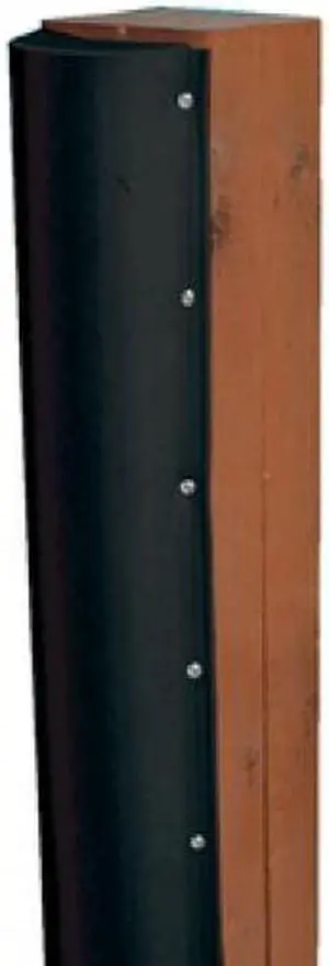 DOCK EDGE PILING POST BUMPER 6' BLACK