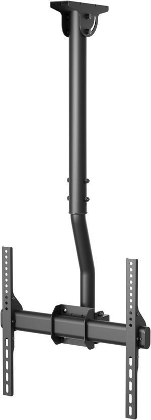24-60 in TV Ceiling Mount for TV's up to 110lbs. TV Bracket for Wall, Ready to Install Fully Assembled