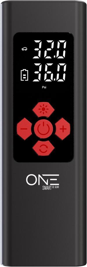 ONE Tire Inflator 11.1V, 7800 mA Capacity with Portable Power Bank