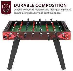 ProMounts 46" Full Size Foosball Table  Durable, Compact, and Easy to Assemble (GS-ST-1563)