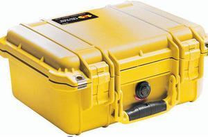 Pelican 1400NF Case without Foam (Yellow)