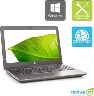 HP ZBook 15 G3 15.6" Workstation Laptop Intel Core i7 2.60GHz 8GB 256GB SSD Win 10 Pro Grade B v.WCB