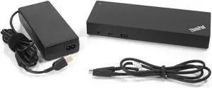 Lenovo ThinkPad Thunderbolt 3 Dock 40AC Docking Station SD20Q68232 03X7133 DBB9003L1 w/ USB-C Cable & 135w AC Adapter
