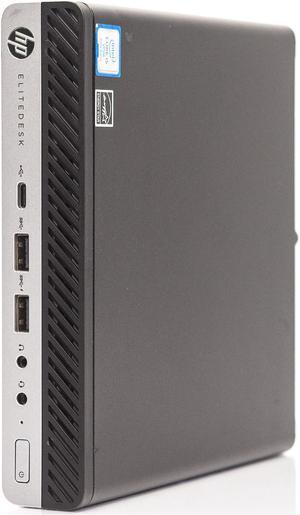 HP ProDesk 600 G4 Desktop Mini Intel Hex-Core i5-8500T 2.10GHz WiFi 16GB 512GB SSD Windows 10 Pro 1 Year Warranty