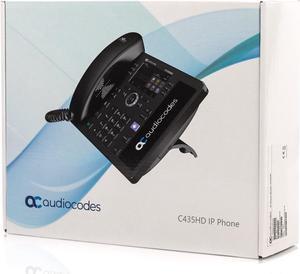 New AudioCodes C435HD PoE IP Business Phone for Microsoft Teams GGWV00740 - NIB