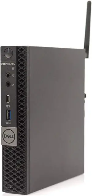 Dell Optiplex 7070 Micro Desktop Intel 8-Core i7-9700 3.00GHz WiFi 8GB 256GB SSD Win 11 Pro 1 Yr Wty