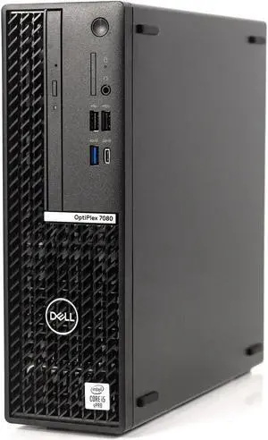 Dell Optiplex 7080 SFF Desktop Intel Hex-Core i5-10400 2.90GHz 16GB 512GB SSD Win 11 Pro 1 Yr Wty