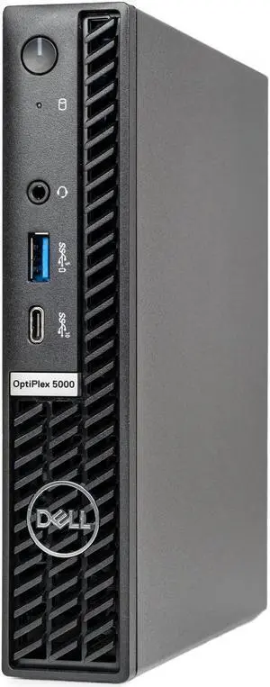 Dell Optiplex 5000 Micro Desktop Intel Hex-Core i5-12500T 2.00GHz WiFi 16GB 512GB M.2 SSD Win 11 Pro 1 Yr Wty