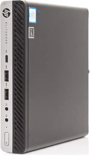 HP ProDesk 600 G4 Desktop Mini Intel Hex-Core i5-8500T 2.10GHz WiFi 16GB 512GB SSD Windows 11 Pro 1 Yr Wty