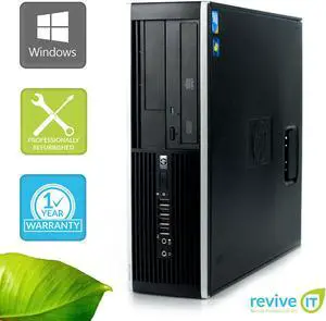 HP Elite 8200 SFF  i5-2400 3.10GHz 8GB 256GB SSD Win 10 Pro 1 Yr Wty