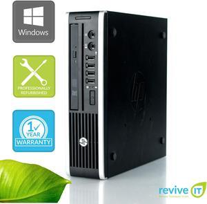 HP Elite 8200 USDT USFF i5-2400S 2.50GHz 8GB 256GB SSD Win 10 Pro 1 Yr Wty
